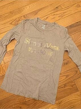 Vera Wang Simply Vera Long Sleeve Tee
